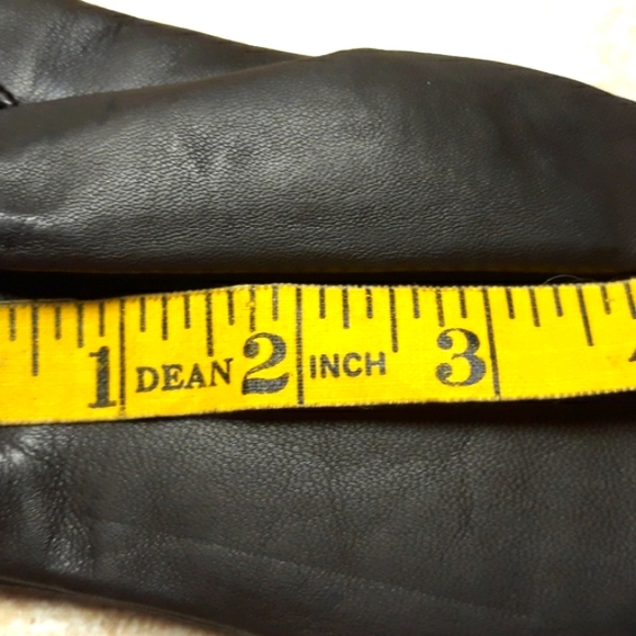 NWT, Leather gloves w/premium sheepskin - Picture 5 of 9
